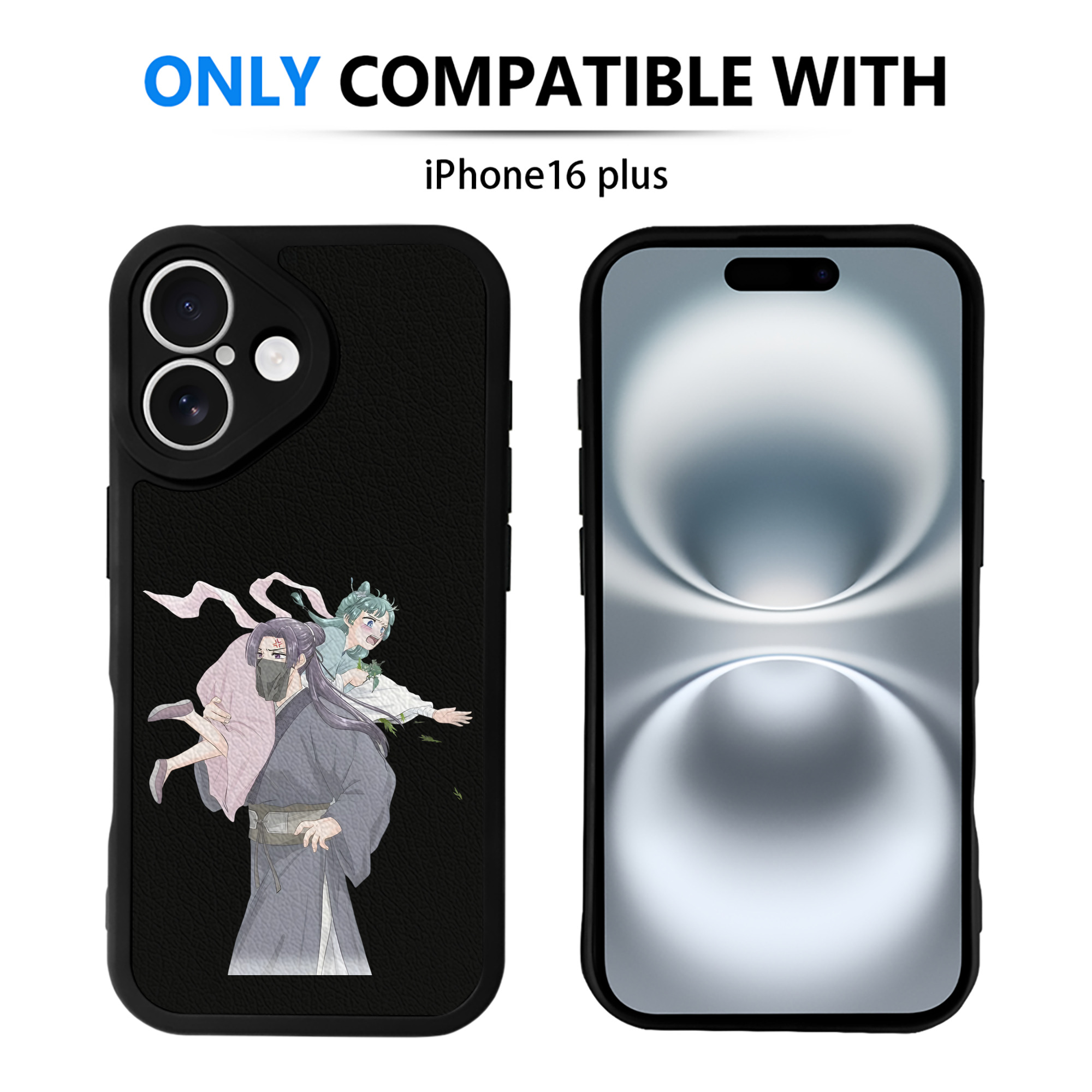 薬屋のひとりごと The Apothecary Diaries 【iPhone 16シリーズ対応】シリコンスマホケース（レザー調） 材質：シリコン